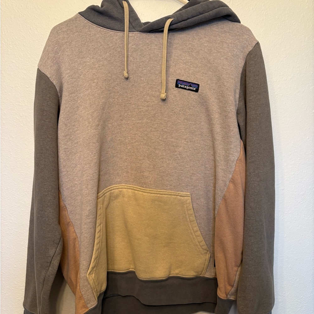 Patagonia Gray and Cream Sweatshirts Casual Style
